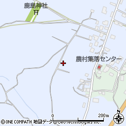茨城県かすみがうら市上土田周辺の地図