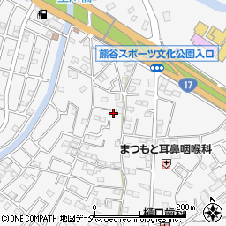 埼玉県熊谷市上之935-8周辺の地図