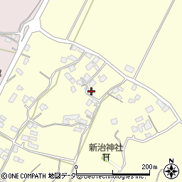 茨城県かすみがうら市新治555周辺の地図
