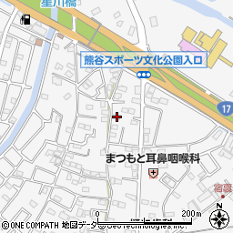 埼玉県熊谷市上之735周辺の地図