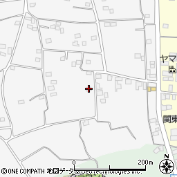 茨城県古河市山田223周辺の地図
