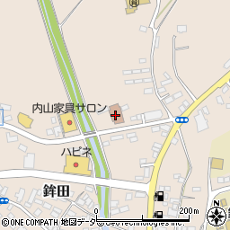 鉾田郵便局 ＡＴＭ周辺の地図