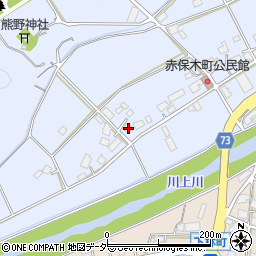 岐阜県高山市赤保木町609周辺の地図