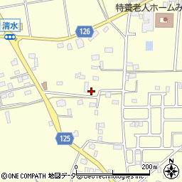 茨城県古河市東山田3602周辺の地図