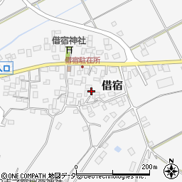 茨城県鉾田市借宿1363周辺の地図