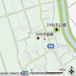 茨城県小美玉市川中子1311周辺の地図