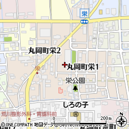 福井県坂井市丸岡町栄周辺の地図