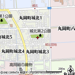 城北第2公園周辺の地図