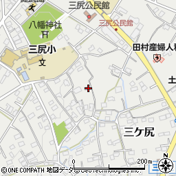 埼玉県熊谷市三ケ尻2850周辺の地図