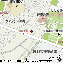ローソン総和駒羽根店周辺の地図