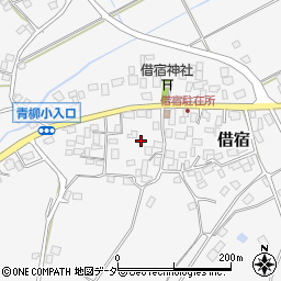 茨城県鉾田市借宿1350周辺の地図