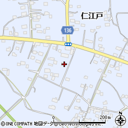 茨城県結城郡八千代町仁江戸1566周辺の地図