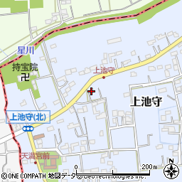 埼玉県行田市上池守887-5周辺の地図
