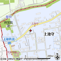 埼玉県行田市上池守887周辺の地図