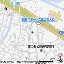 埼玉県熊谷市上之713周辺の地図