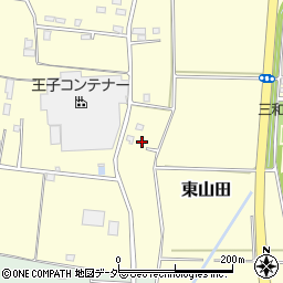 茨城県古河市東山田1040周辺の地図
