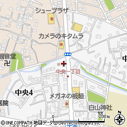 コメダ珈琲店熊谷店周辺の地図