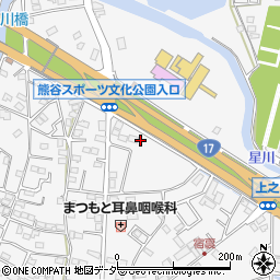 埼玉県熊谷市上之701周辺の地図
