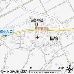 茨城県鉾田市借宿1367周辺の地図