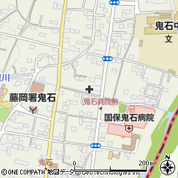 群馬県藤岡市鬼石205-3周辺の地図