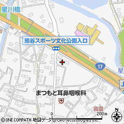 埼玉県熊谷市上之705周辺の地図