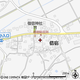 茨城県鉾田市借宿1370周辺の地図