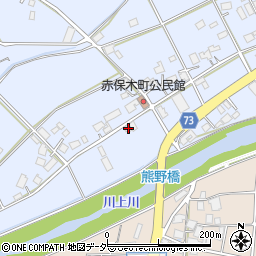 岐阜県高山市赤保木町582周辺の地図