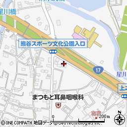 埼玉県熊谷市上之703周辺の地図