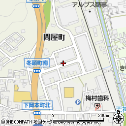 岐阜県高山市問屋町周辺の地図