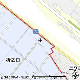 埼玉県深谷市折之口750周辺の地図