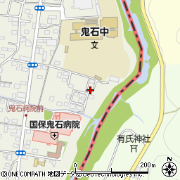 群馬県藤岡市鬼石217-18周辺の地図