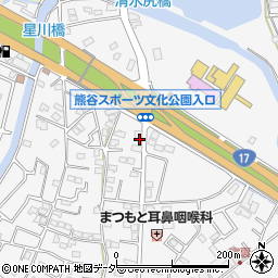 埼玉県熊谷市上之719周辺の地図