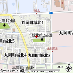 福井県坂井市丸岡町城北2丁目29周辺の地図