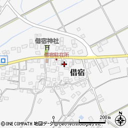 茨城県鉾田市借宿1373周辺の地図