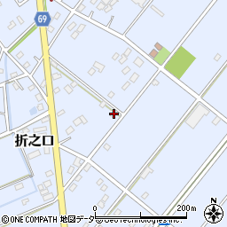 埼玉県深谷市折之口482周辺の地図