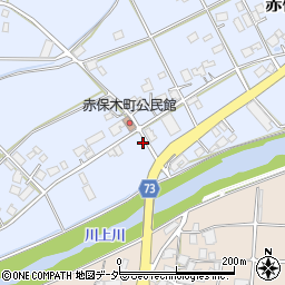 岐阜県高山市赤保木町592周辺の地図