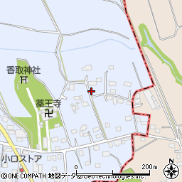 茨城県結城郡八千代町仁江戸1283周辺の地図