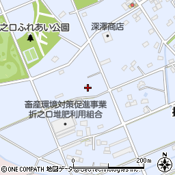 埼玉県深谷市折之口127周辺の地図