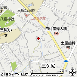 埼玉県熊谷市三ケ尻2827周辺の地図