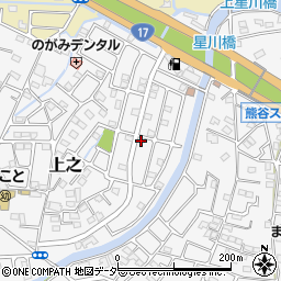 埼玉県熊谷市上之1100-59周辺の地図