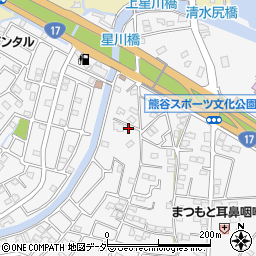 埼玉県熊谷市上之890周辺の地図