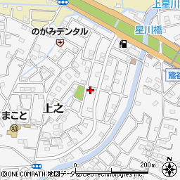 埼玉県熊谷市上之1100-70周辺の地図