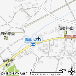 茨城県鉾田市借宿1411周辺の地図
