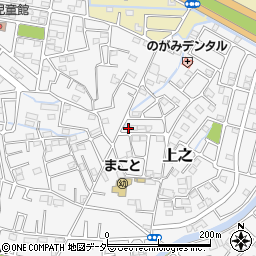 埼玉県熊谷市上之1340-3周辺の地図