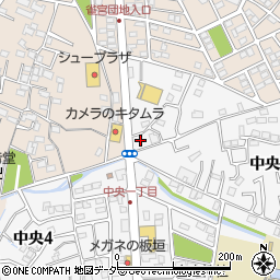とんふみ 熊谷肥塚店周辺の地図