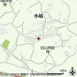 茨城県小美玉市小塙周辺の地図