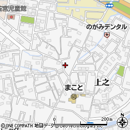 埼玉県熊谷市上之1334-4周辺の地図