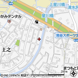 埼玉県熊谷市上之1100-85周辺の地図