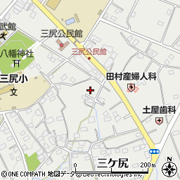 埼玉県熊谷市三ケ尻2830周辺の地図