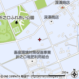 埼玉県深谷市折之口126周辺の地図